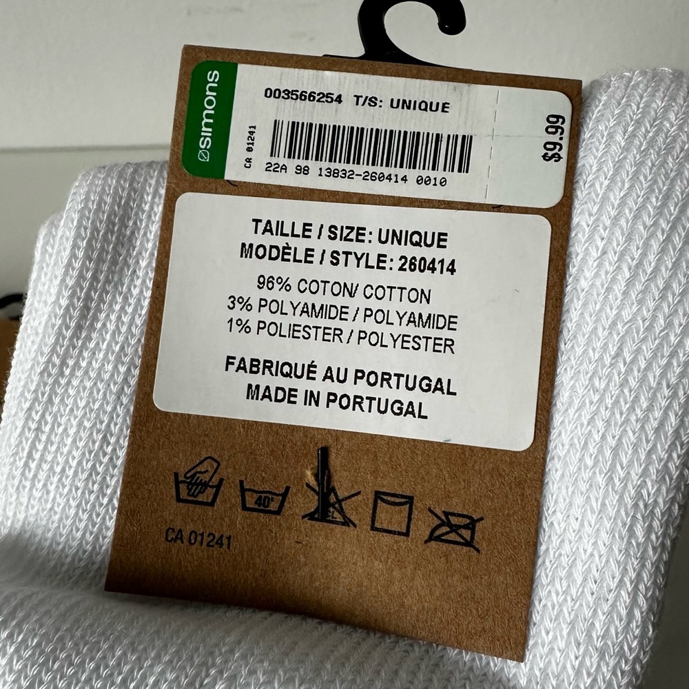 SOLD - Simons Ribbed slouchy socks - Picture 3 of 4